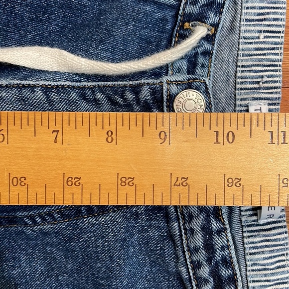 Tommy Hilfiger Vintage Jeans Size 10 Blue Woman Pockets Tie Accent Waistband - Picture 9 of 12